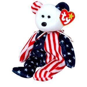Ty Beanie Babies Spangle Bear